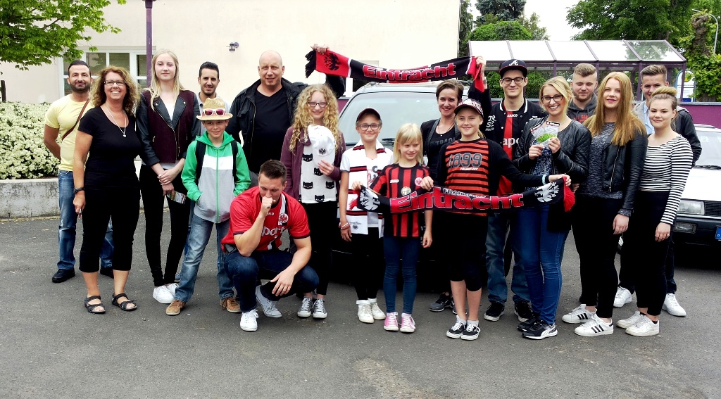 Fahrt mit der KiJuFö zur Frankfurter Eintracht
