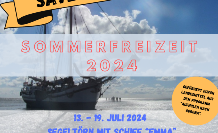 Segeltörn für Jugendliche auf dem Wattenmeer Fördermittel des Bundes ermöglichen Sommerfreizeit in Holland