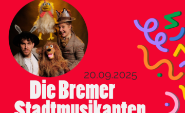 “Die Bremer Stadtmusikanten” – Märchensommer am 20.09.2025 im evangelischen Gemeindehaus Langstadt