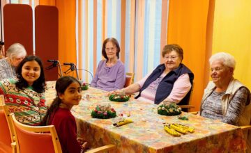 Kinder- und Jugendförderung zu Besuch im Seniorenzentrum Be-thesda