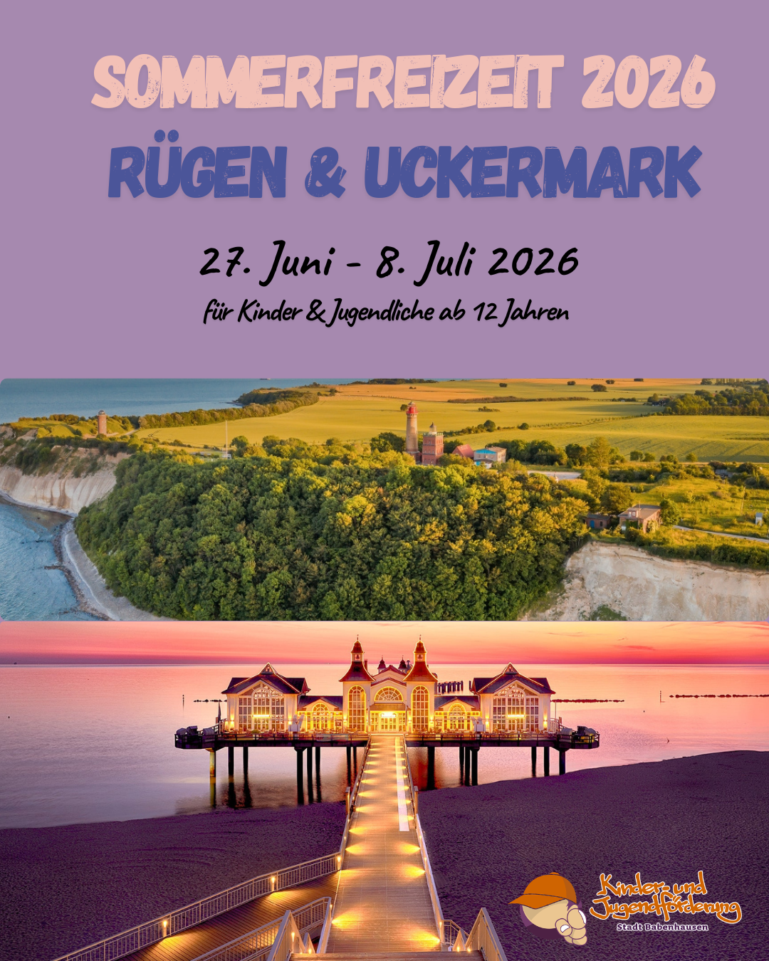 Sonne, Strand & Meer auf Rügen – Sommerfreizeit 2026 der KiJuFö Babenhausen Die Kinder- und Jugendförderung der Stadt Babenhausen bietet auch 2026 wieder eine erlebnisreiche Sommerfreizeit an. Unter dem Motto [&hellip;]